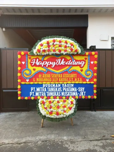 Papan Bunga Pernikahan serpong