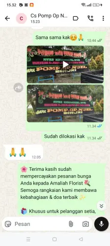 Testimonial Papan Bunga serpong