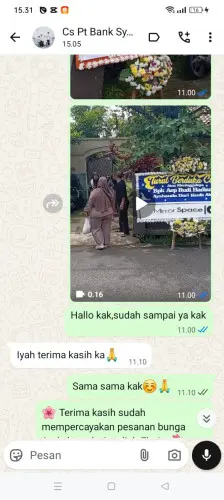 Testimonial Papan Bunga serpong